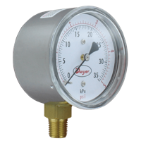 Series LPG5 2.5" Low Pressure Gauge